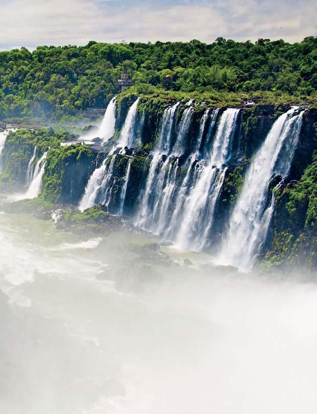 21 Iguazu Falls ARGENTINA - BRAZIL Poor Niagara! cried Eleanor Roosevelt upon seeing the 275 waterfalls of the Iguazu River for the first time, an exclamation that surmises this wonder s grandeur.
