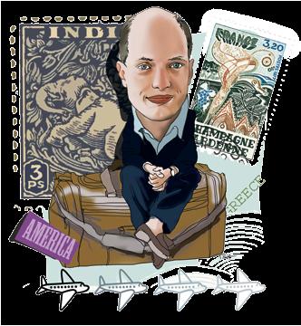 Oct-Dec 10 Afterword THE GLOBETROTTING PHILOSOPHER On the Sublime Ιn his best-selling novel The Art of Travel, Alain de Botton traces the common denominator in awe-inspiring landscapes.