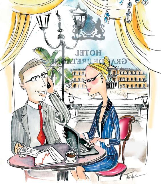 ILLUSTRATION: ELENI TSAKMAKI, RIGHT PAGE (TOP):
