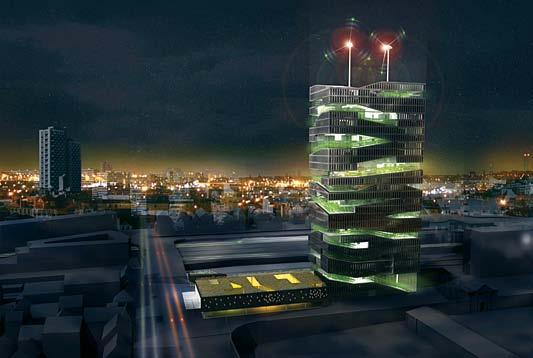 Oct-Dec 10 Business Architecture GREEN BUILDINGS Vertical Farms State: Not scheduled yet Κατάσταση: Δεν έχει ακόμη ανατεθεί η πρώτη κάθετη φάρμα One of the most ardent advocates of vertical farming,