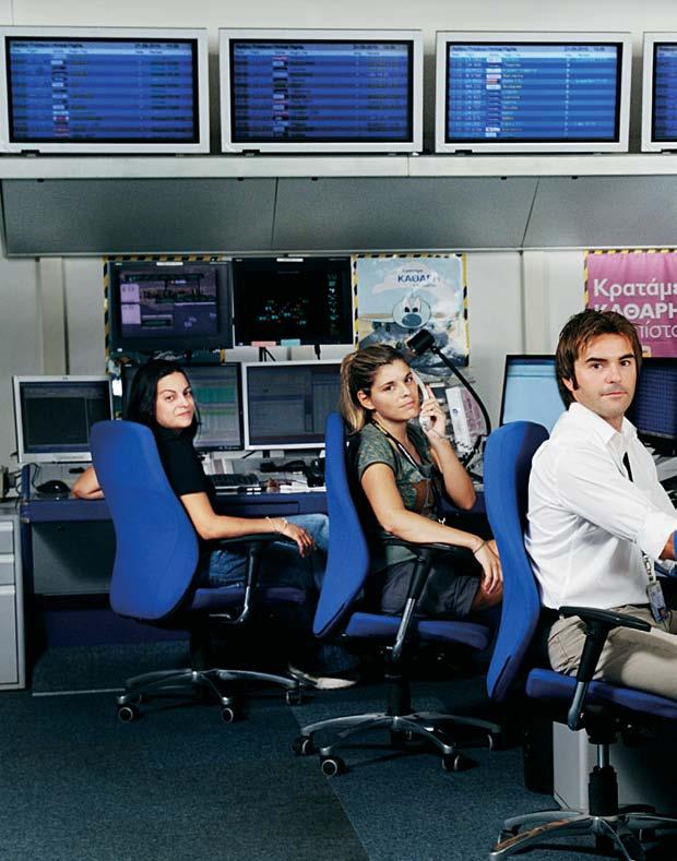 Oct-Dec 10 ΑΙΑ s Airport Service Operation Center Business Best of Athens My jobcity Walks Smooth operators If ΑΙΑ was a person, the Airport Service Operation Centre would be its central nervous
