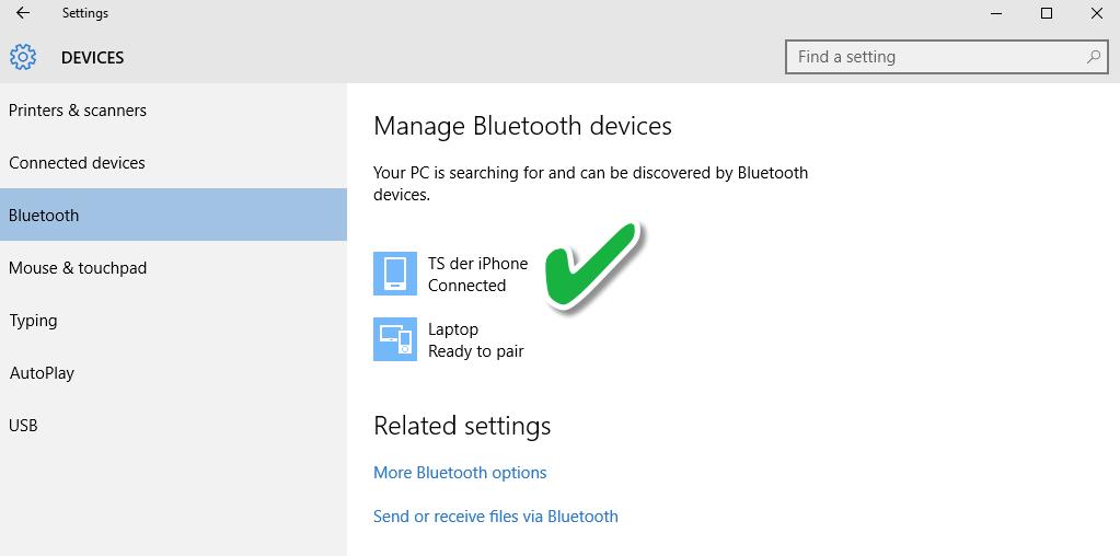 6. H συσκευή Bluetooth