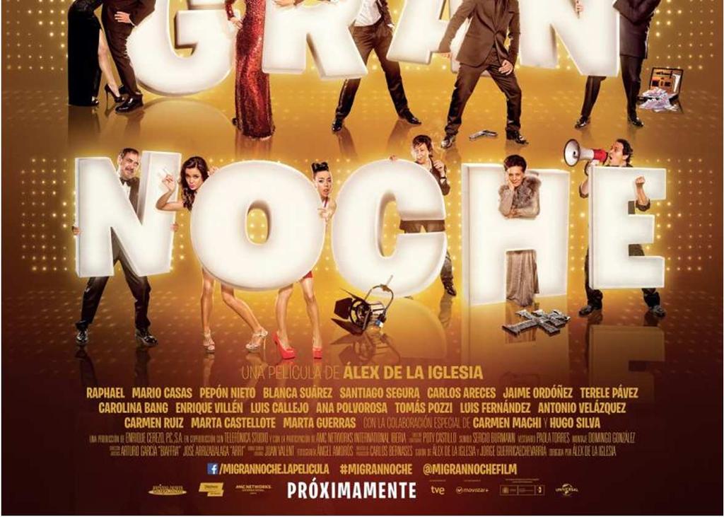 Silva, Luis Callejo, Ana Polvorosa, Tomás Pozzi, Luis Fernández "Perla", Antonio Velázquez, Carmen Ruiz, Marta Castellote, Marta Guerras, Toni Acosta, Ignatius Farray, Eduardo Casanova, Alberto