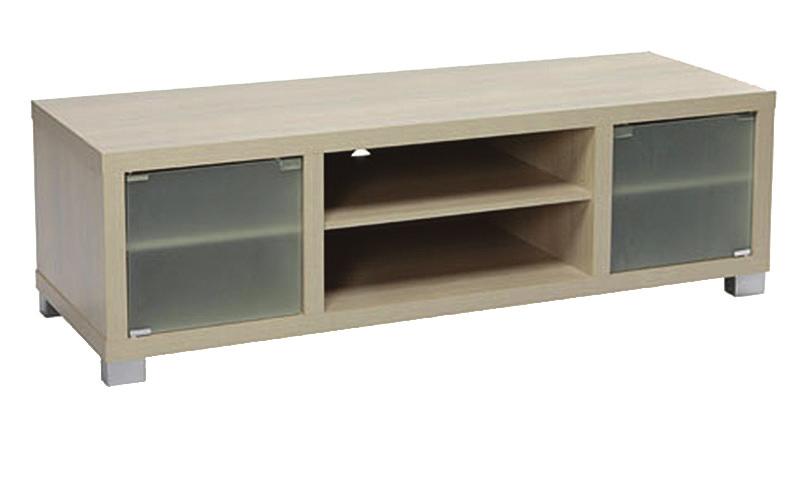 with glass surface and oak finish Tavolino in legno con superficie in vetro e finitura di quercia H41x55x55cm DS-4