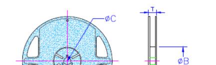 10. Packaging Package Quantity & Reel Specifications Type ΦA ΦB ΦC W T Paper Tape (EA) Unit :mm Emboss Plastic Tape (EA) SMDR0402 178.0±1.0 60.0+1.0 13.5±0.7 9.5±1.0 11.5±1.0 10,000 - SMDR0603 178.