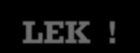 ODNOS ORGANIZAM - LEK!