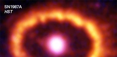 Ένα σουπερνόβα είναι μια Η πιο γνωστή έκρηξη σουπερνόβα (Type II P) P) αστρική έκρηξη Τεράστια ποσά ενέργειας εκλύονται