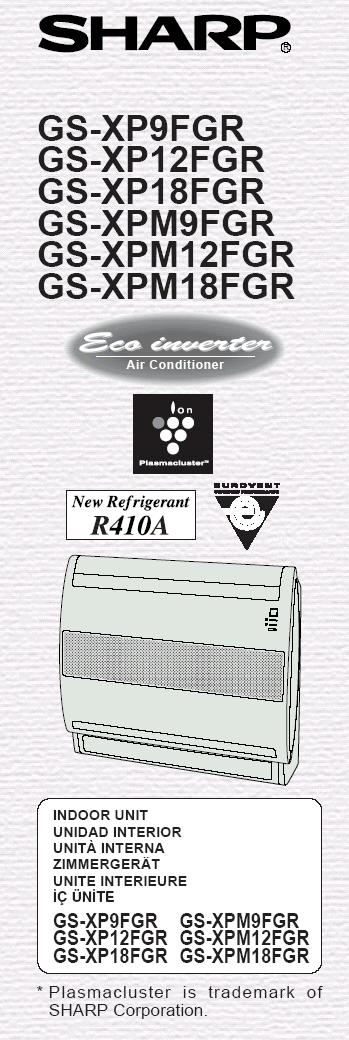 FLOOR STANDING TYPE ROOM AIR CONDITIONER OPERATION MANUAL