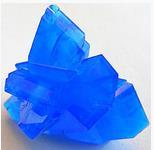 Χημεία του χαλκού CuSO 4 5H 2 O (πενταϋδρικός θειικός χαλκός, γαλαζόπετρα) Με θέρμανση CuSO 4 H 2 O CuSO 4 (άνυδρο) (σχεδόν λευκά) το μπλε χρώμα οφείλεται στη συμπλοκοποίηση του Cu 2+ με