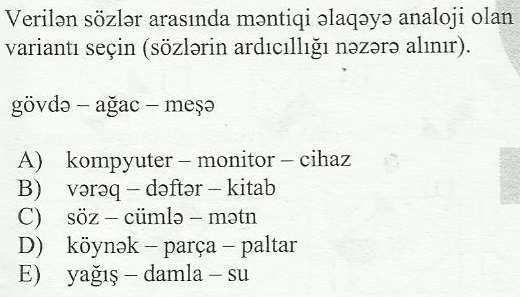 SUAL-25. İzah: ədədlər arasında verilmiş olan işarə ədədlərin tərsinə çevrilib cəmlənməsini ifadə edir.