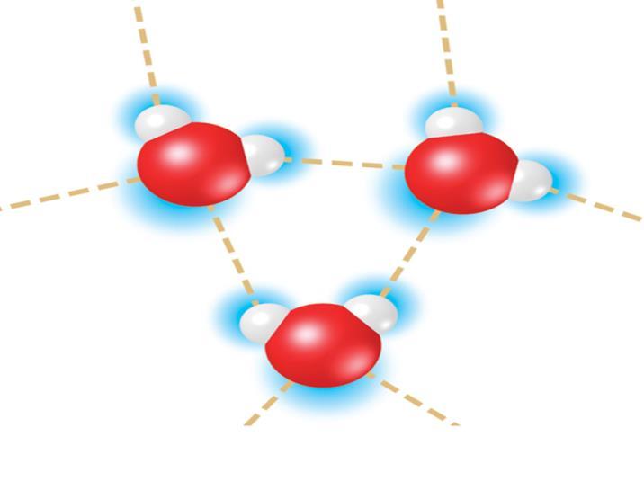 4.4 ΔΕΥΤΕΡΕΥΟΝΤΕΣ ΔΕΣΜΟΙ Δεσμός Van der Waals Δεσμός Υδρογόνου + - + - Δεσμος Van der Waals - μεταξύ μορίων που είναι ομοιοπολικά συνδεμένα σε μοριακές δομές -