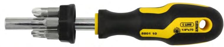 590137 052024 5,5x125mm NAREX 805006 Slotted Screwdriver, TWIN PLAST ELEKTRO LINE PROFI