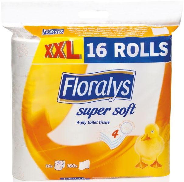 13 + 3 ρολά δώρο x 160 φύλλα (2.22 Kg) XXL 4.