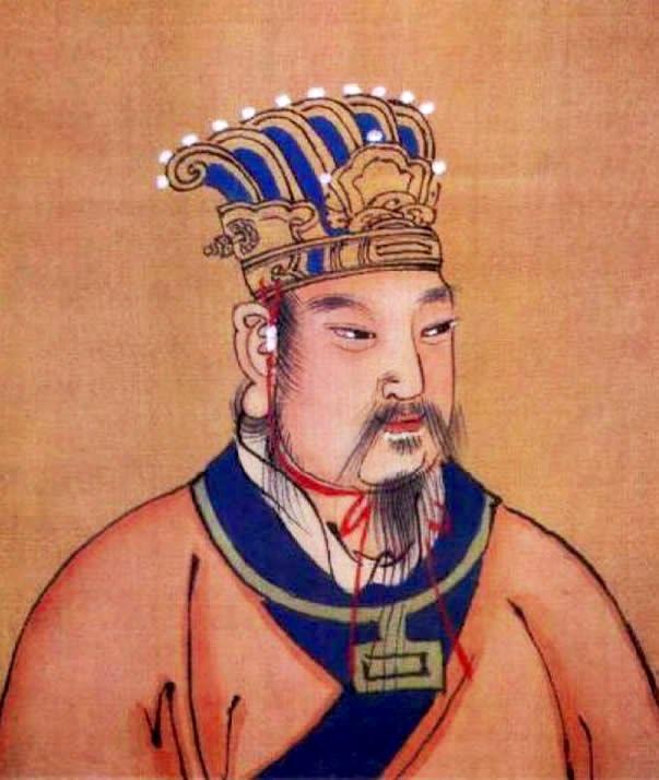 Το Luo Shu 洛書 Ο μύθος λέει ότι ο Μέγας Yu ( περίπου 21ος αιώνας π. Χ.