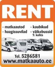 www. rakso.ee Veoteenus Ford Transiti kaubikuga (furgoon 1,8 x 1,8 x 3,9, tagaluuk, 750 kg). Tel 5557 8804 Teleskooplaaduri rent koos juhiga 35 /h +km. Laadur on Manitou ML625, tõstekõrgus 6m ja maks.