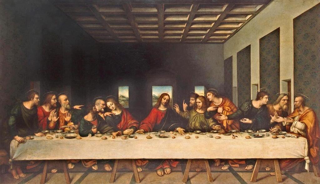 Maundy Thursday Year A (April 13, 2017) 2 Matthew, Mark and Luke suggest that they are gathered for Passover the great Jewish feast which celebrates the time when God heard the cries of their