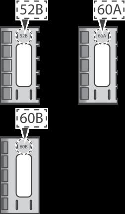 Χρήση της βάσης Βάση φόρτισης USB Type-C DK60 Χρήση των προσαρτήσεων Η Βάση φόρτισης USB Type-C DK60 συνοδεύεται από τρεις προσαρτήσεις διαφορετικού πλάτους.