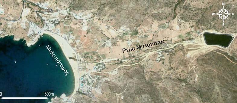 Κεφάλαιο 4: Φυσιογραφικά Χαρακτηριστικά Περιοχών Εφαρμογής ψυχρότερος μήνας εμφανίζεται ο Ιανουάριος (9,9 C). Το ετήσιο θερμοκρασιακό εύρος ανέρχεται στους 15,4 C. Πίνακας 4.2.