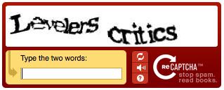 CAPTCHAs CAPTCHA=Completely Automated Public Turing test to tell Computers and Human Apart Τεστ που ο επισκέπτης μιας ιστοσελίδας πρέπει