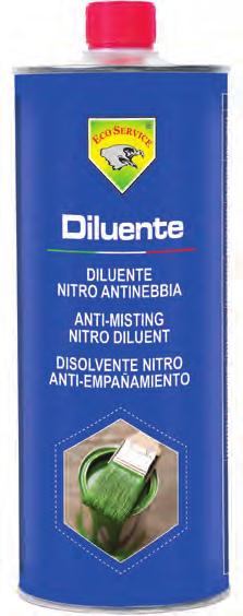 DILUENTE PT Diluente é uma solução diluente de nitro anti-embaciamento composta de matérias-primas tratadas de maneira adequada, com velocidade de evaporação graduada para evitar branqueamentos nas