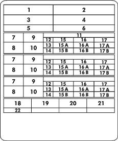 11 Significato targa dati del generatore, Meaning of power source rating plate, Bedeutung der Angaben auf dem Leistungsschild des Generators, Signification de la plaque des données du générateur,