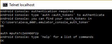 Πλέον έχετε τον έλεγχο του emulator Μετά μπορείτε να γράψετε την εντολή geo fix 35 25 όπου 35 και 25 είναι ένα παράδειγμα για το latitude και το longitude που θα πάρει ο emulator.