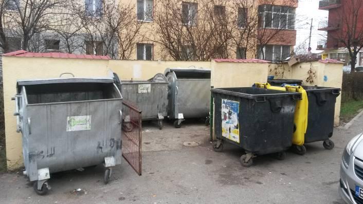 (eurocontainere de 1100l) si