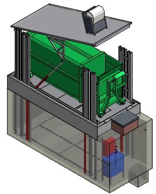Compactor K10 de 10 mc RAPORT TEHNIC Introducere Pentru colectarea deseurilor solide urbane nediferentiate prin intermediul compactoarelor mobile care se manevreaza prin intermediul unui utilaj