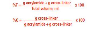 Μέγεθος πόρων %T, total monomer concentraaon (in g/100 ml), and %C, weight percentage of crosslinker hjp://www.