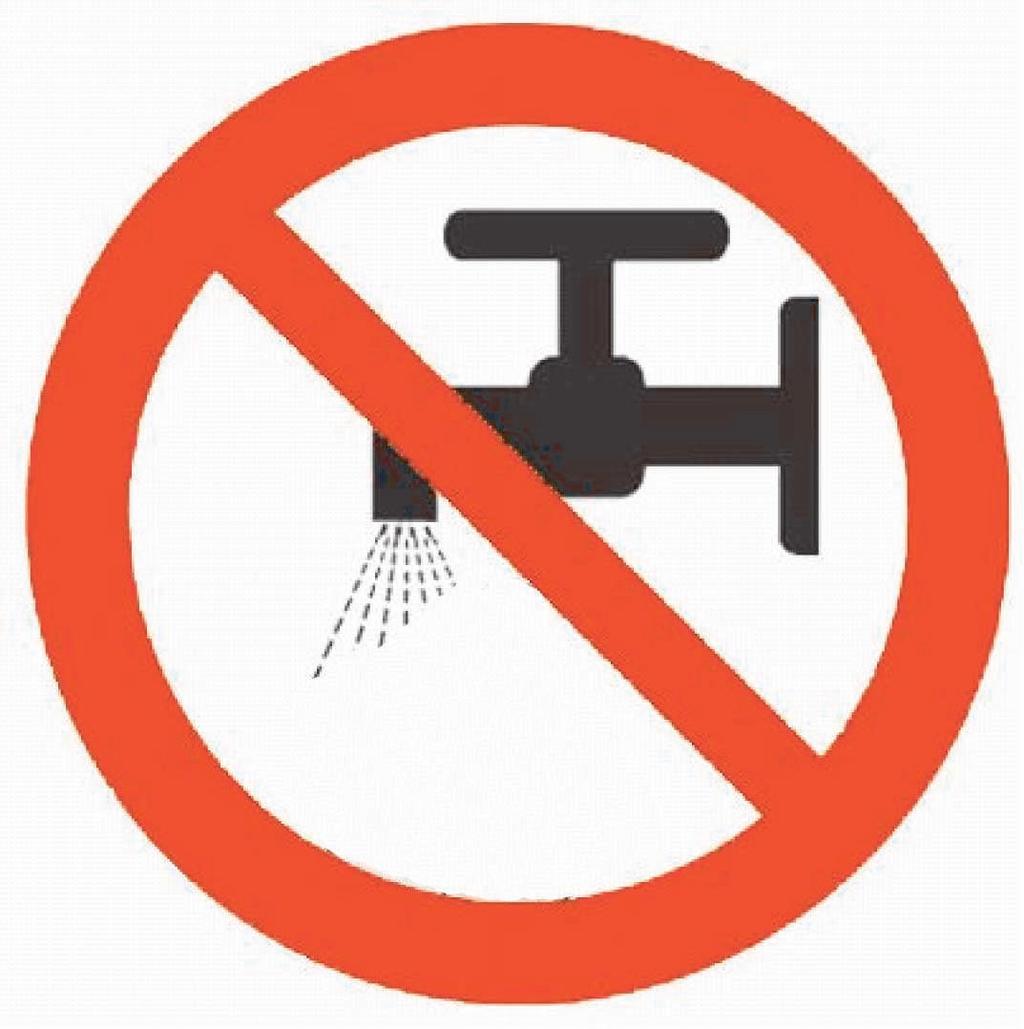 2 Μέθοδοι επεξεργασίας κατά DIN EN ISO 17664 2.4 Επεξεργασία ταμπλέτα ιατρού Καθαρισμός και απολύμανση ποδοχειριστήριου Υλικές ζημιές εξαιτίας λανθασμένης χρήσης νερού.