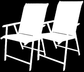 Τραπέζι Βεράντας ø60cm και 4 Καρέκλες