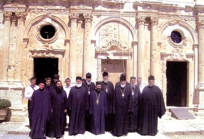 Μαρνέλλο, στον Ι. Ναό Ρόδον το Αμάραντον, πριν τον Αρχιερατικό Εσπερινό ( Νοέμβριο 2001).