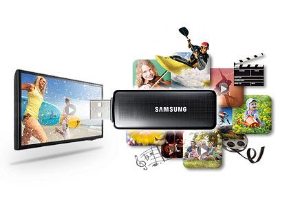 δείτε ταινίες από το USB σας Χάρη στη λειτουργία ConnectShare Movie, μπορείτε απλά να συνδέσετε τη μνήμη USB στην τηλεόρασή σας και να απολαύσετε άμεσα ταινίες, φωτογραφίες ή μουσική.