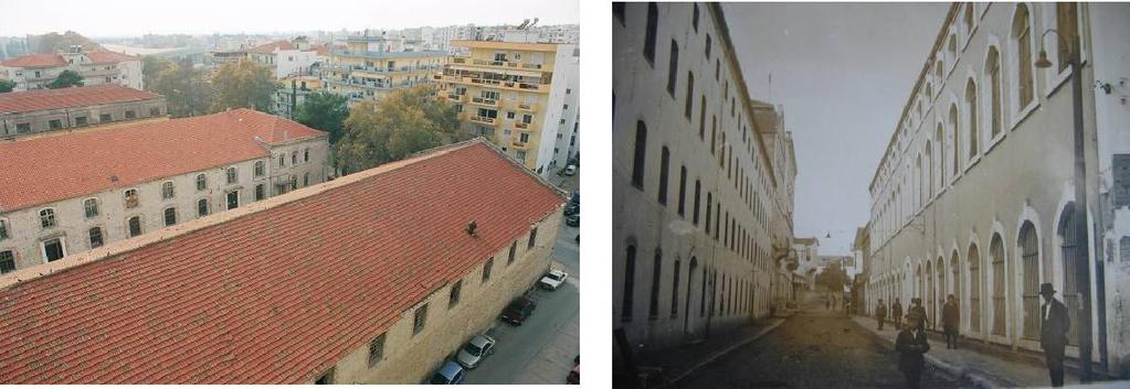 Εικ. (6): Συγκρότημα Καπναποθηκών στην Ξάνθη, που σχηματίζουν Π. Εικ. (7): Συγκροτήματα Καπναποθηκών στη Σαμψούντα, της Τουρκίας.