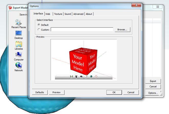 Κάντε κλικ στην καρτέλα "Interface" διαλόγου "Επιλογές", όπως φαίνεται παρακάτω. στην κορυφή του παραθύρου Εικόνα 3.
