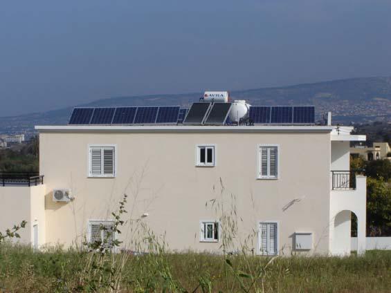 ΜΙΚΡΟΕΦΑΡΜΟΓΕΣ Lanitis Solar Εφαρμογή σε κατοικία