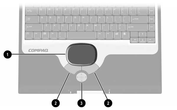 Åîùôåñéêü õëéêü ÅîáñôÞìáôá óõóêåõþò äåßêôç ÌïíôÝëá ìå TouchPad ÅîáñôÞìáôá óõóêåõþò äåßêôç: ÌïíôÝëá ìå TouchPad 1 TouchPad Ìåôáêéíåß ôïí äñïìýá.