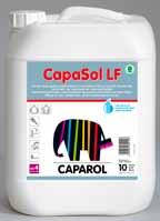 Αστάρια Οικολογικό ακρυλικό αστάρι νερού 150 200 ml/m 2 CapaSol LF Οικολογικό ακρυλικό αστάρι νερού. Δεν περιέχει διαλύτες και πλαστικοποιητές.