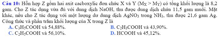 Giải: Số mol CO khác SO 2 => Loại Cr 2 O 3 (Do số oxi hoá Cr không đổi, CO và SO 2 đều trao đổi 2e) Ta thấy Fe, Cr đều pứ với H 2 SO 4 đặc tạo muối số oxi hoá +3) Xét trường hợp MO => n M = n CO =
