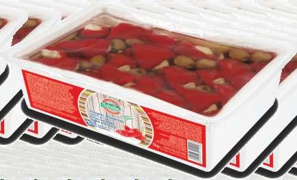 Green Olives stuffed with