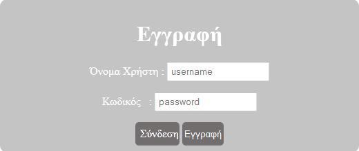 Τα στοιχεία που συμπληρώνονται από τον ψηφοφόρο μπαίνουν αυτόματα στη βάση δεδομένων στον πίνακα user. Βήμα 3 ο Σε αυτό το στάδιο ο εγγεγραμμένος χρήστης συνδέεται με το πρόγραμμα. <?
