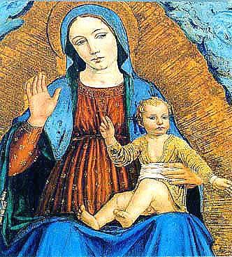 supérna His quos úmbra ténuit. 8.Ave Vírgo de qua násci, Et de cúus lácte pásci Rex cælórum vóluit. ( per questioni di praticità, passo alla 17, 18) 17.