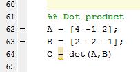 Dot/cross product Εσωτερικό Γινόμενο Εξωτερικό