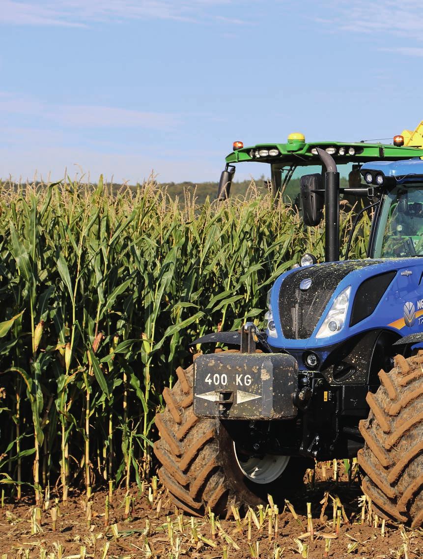 οκιµή τρακτέρ New Holland T7.