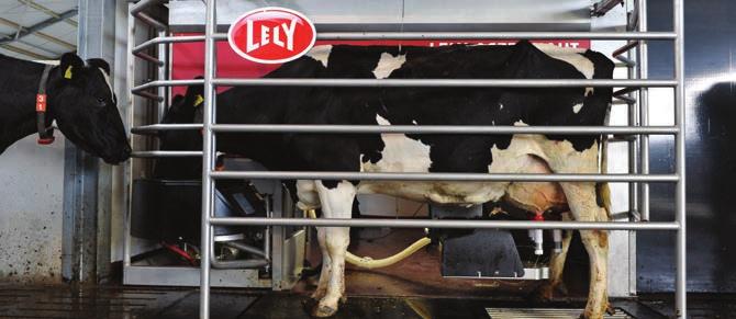Εµπειρία από τα ροµποτικά Lely Astronaut προσφέρει η Milkplan στη Θεσσαλονίκη Περίπτερο: 15 Stand: 29 Περισσότερο γάλα κατά µέσο 4% ετησίως παράγουν οι εκµεταλλεύσεις µε ροµποτικά Lely Astronaut σε