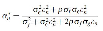 6- روش های گرادیان مبنا > روش تقریب تصادفی 65 Secant-Tangents AveRaged Stochastic Approximation (STAR-SA) وزن ترکیب تاثیر زیادی بر عملکرد الگوریتم دارد و می تواند به نحوی انتخاب شود که واریانس براورد