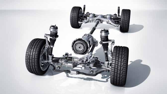 56 Τεχνολογία Mercedes-AMG. Υψηλές επιδόσεις κάθε στιγμή σας το υπόσχεται ο κινητήρας AMG 5,5 λίτρων V8 biturbο. Αποδίδει ισχύ 410 kw (557 hp) και ροπή στρέψης 700 Nm.