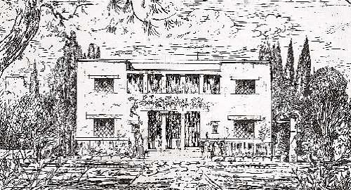 Οικία Καραμάνου, Αθήνα 1925, κατεδαφισμένο Λίγα χρόνια από τον