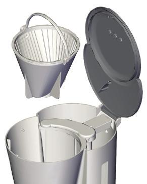 en Tank der Produktanleitung entsprechend mit Wasser und Entkalker füllen und dann die Schritte 4 und 5 ausführen. 1. Απενεργοποιήστε τη μηχανή και αποσυνδέστε το καλώδιο ρεύματος.