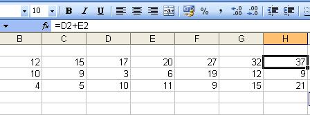 6 Adresarea absolută într-o foaie de calcul Pentru a vedea cum diferenţele dintre adresarea relativă şi adresarea absolută, să considerăm următorul exemplu (figura nr. 8.